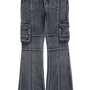 Concert Outfit Washed Old Slim Fit Jeans
