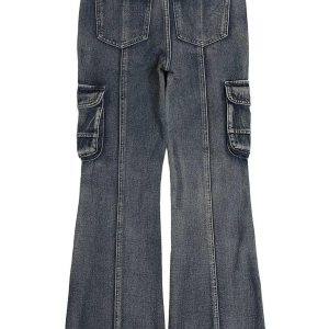 Concert Outfit Washed Old Slim Fit Jeans