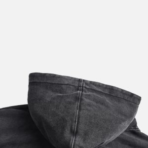 Concert Outfit Washed Paint Splash Hoodie