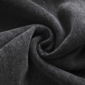 Concert Outfit Washed Raw Edge Straight Jeans