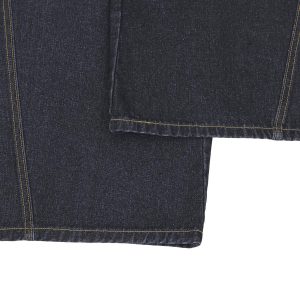 Concert Outfit Washed Ripped Embroidered Barrel Jeans