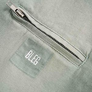 Concert Outfit Washed Ripped Gradient Zip Up Work Jacket