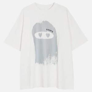 Concert Outfit Washed Spectre Print Tee