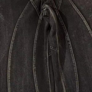 Concert Outfit Washed Split Design Hip-Hop Horn Jeans