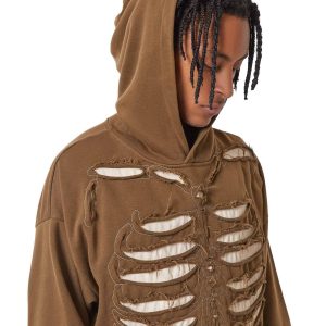 Concert Outfit Washed Streetwear Aged Look Hoodie