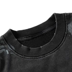 Concert Outfit Washed Tie-Dye Short Sleeve T-Shirt