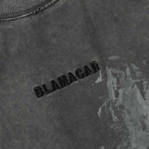 Concert Outfit Washed Tie-Dye Short Sleeve T-Shirt