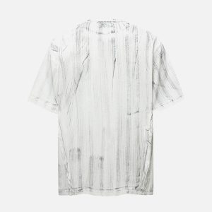 Concert Outfit Wasteland Dirty Dye Oversized Graphic T-Shirt