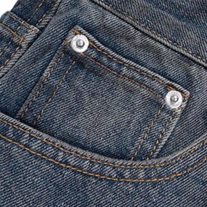 Concert Outfit Wasteland Style Ink Splash Baggy Jeans