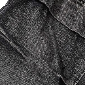 Concert Outfit Wasteland Style Washed Distressed Pleated Flare Jeans