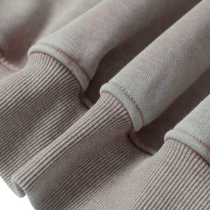 Concert Outfit Wasteland Style Washed Zipper Up Sweatshirt