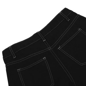 Concert Outfit Welt-Embellished Cargo Jorts