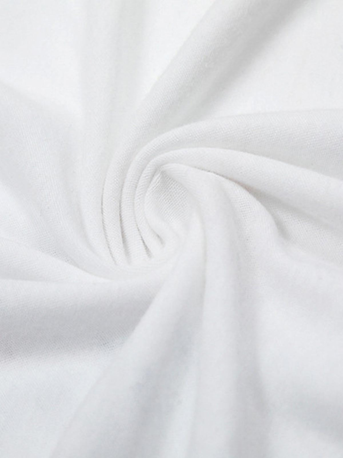 Concert Outfit White Tiger Print T-Shirt Concert Outfit White Tiger Print T-Shirt