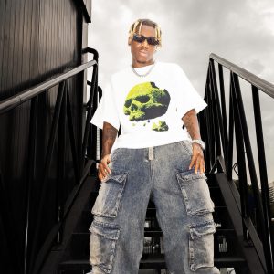 Concert Outfit Wide Leg Multi-Pocket Straight Leg Loose Jeans