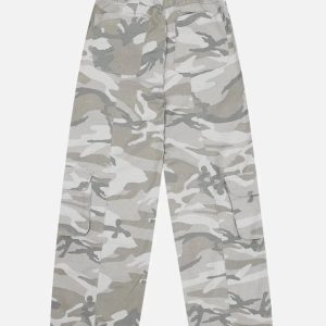 Concert Outfit Wide-Leg Straight-Leg Cargo Pants