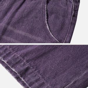 Concert Outfit Wide-Leg Washed Jeans