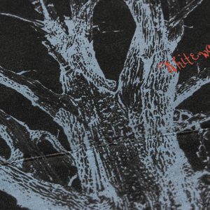 Concert Outfit Withered Branch Print Hoodie