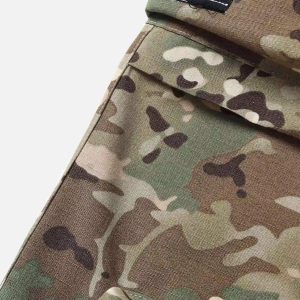 Concert Outfit Workwear Camouflage Hip-Hop Street Casual Pants