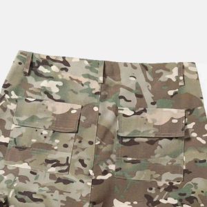 Concert Outfit Workwear Camouflage Hip-Hop Street Casual Pants