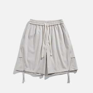 Concert Outfit ZIP UP Drawstring Shorts