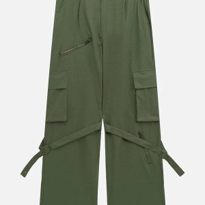 Concert Outfit Zip Up Vintage Cargo Pants