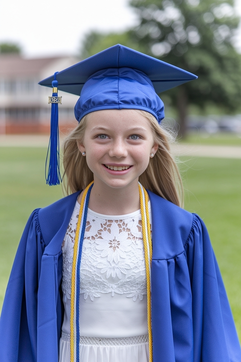 Creative 5th Grade Graduation Outfit Ideas for Kids outfit idea