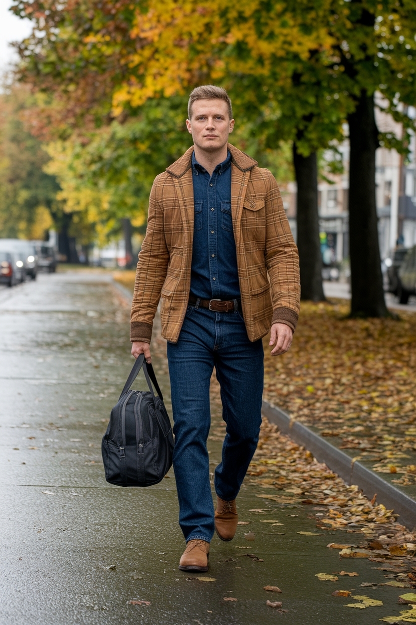 Reviving 90s Autumn Fashion for Men This Season outfit idea