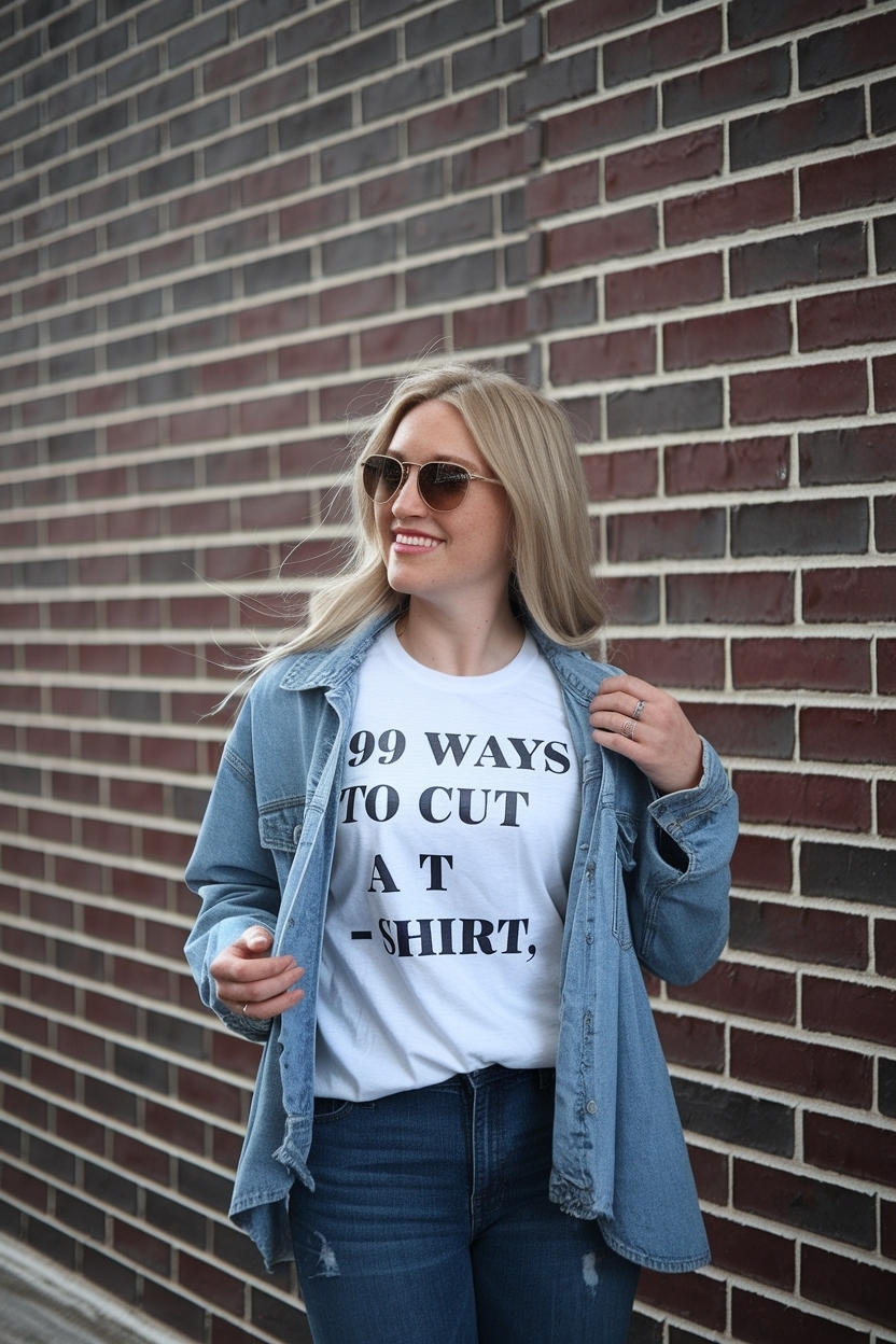 99 Ways to Cut a T Shirt for Unique Styles outfit idea