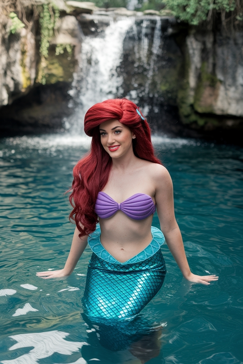 Ariel the Little Mermaid Costume for Magical Occasions outfit idea