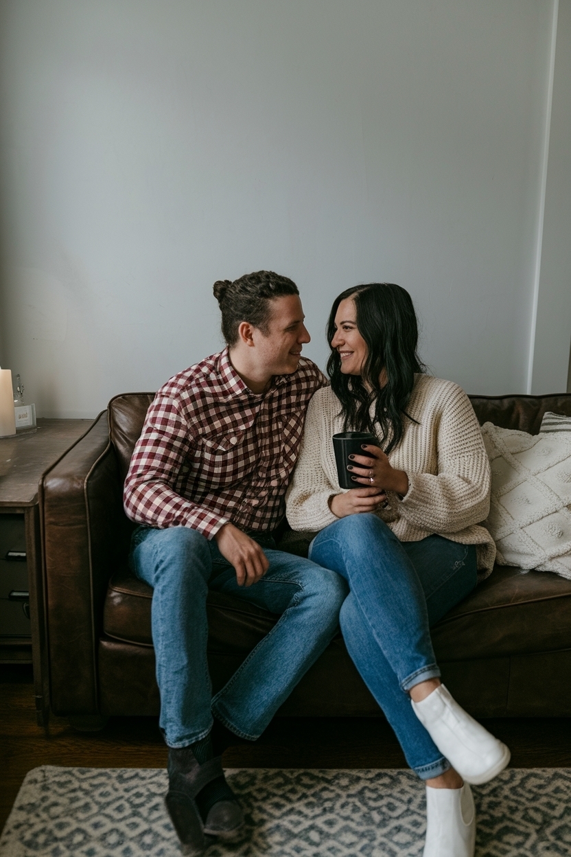 At Home Date Night Outfit: Comfort Meets Style outfit idea