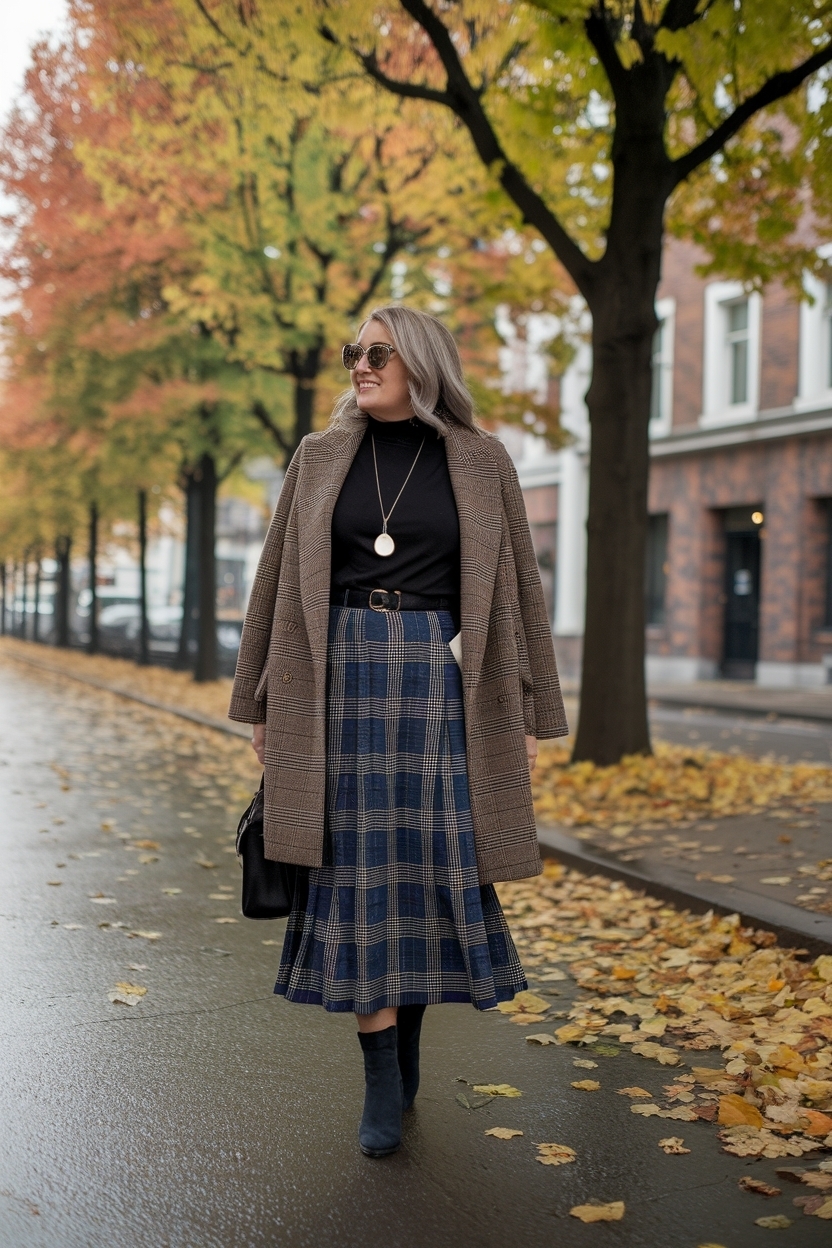 Autumn Outfits for Oversize Women: Embrace Your Style outfit idea