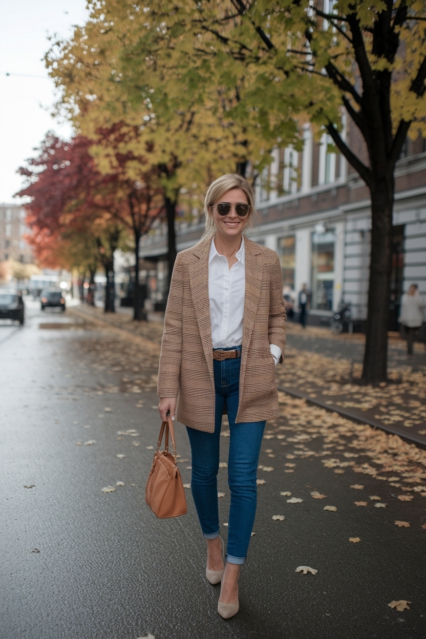 Chic Autumn Outfits for Women Over 30 to Try This Season outfit idea