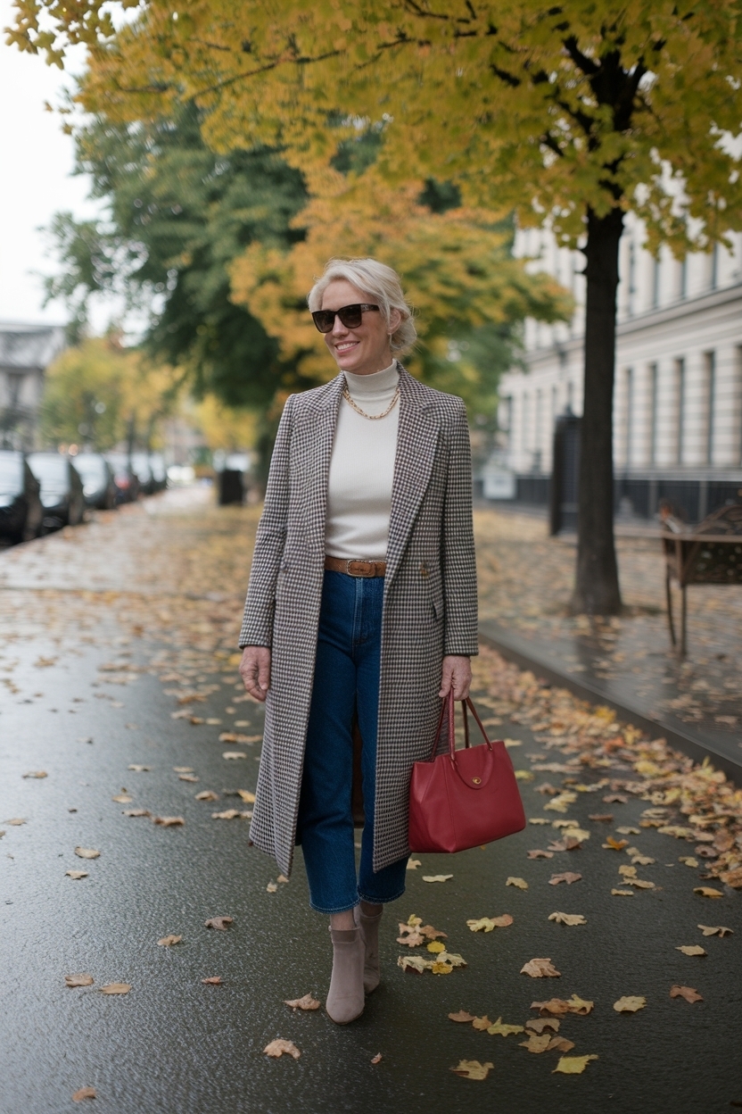 Classy Autumn Outfits Women Over 40 for Special Occasions outfit idea