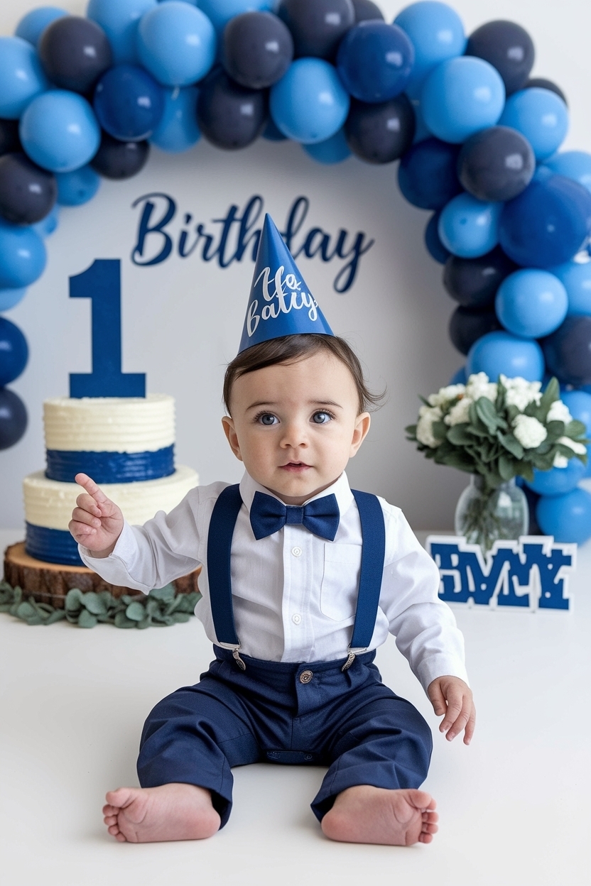 8. Adorable Baby Boy 1st Birthday Outfit Inspirations outfit idea