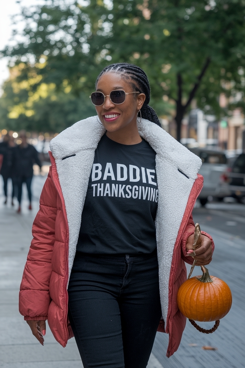 Baddie Thanksgiving Outfits Black Women Will Adore outfit idea