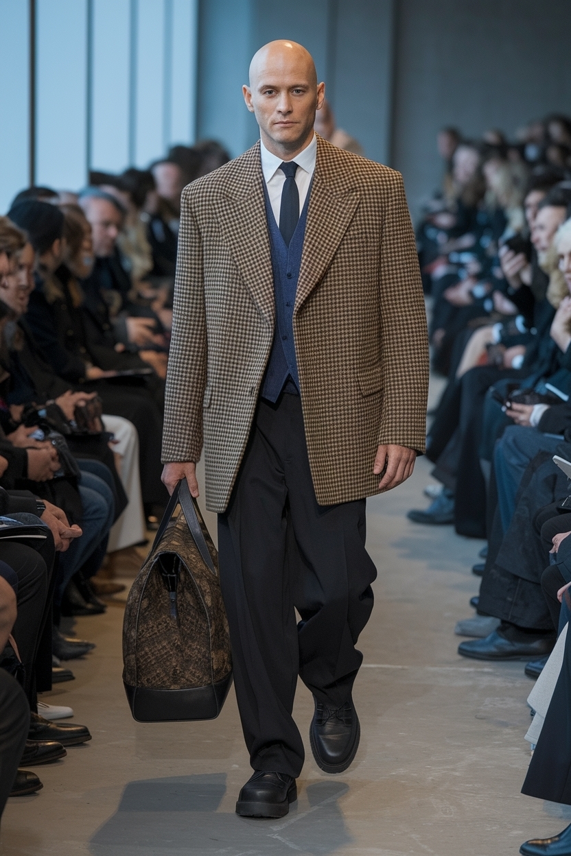 Bald Men Style Fashion Outfits for Confident Looks outfit idea