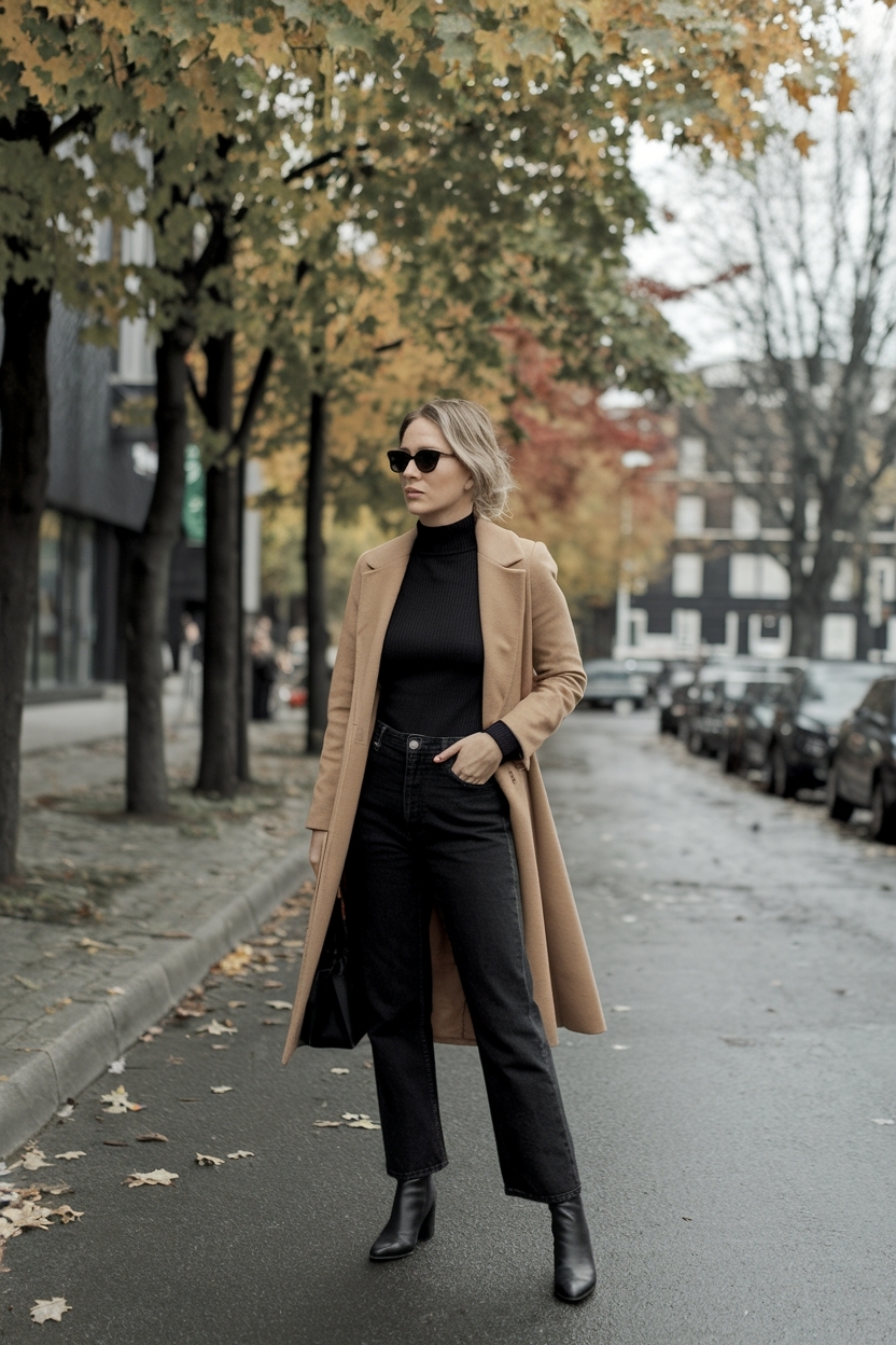 Black Jeans Autumn Outfit: Essentials for Your Wardrobe outfit idea
