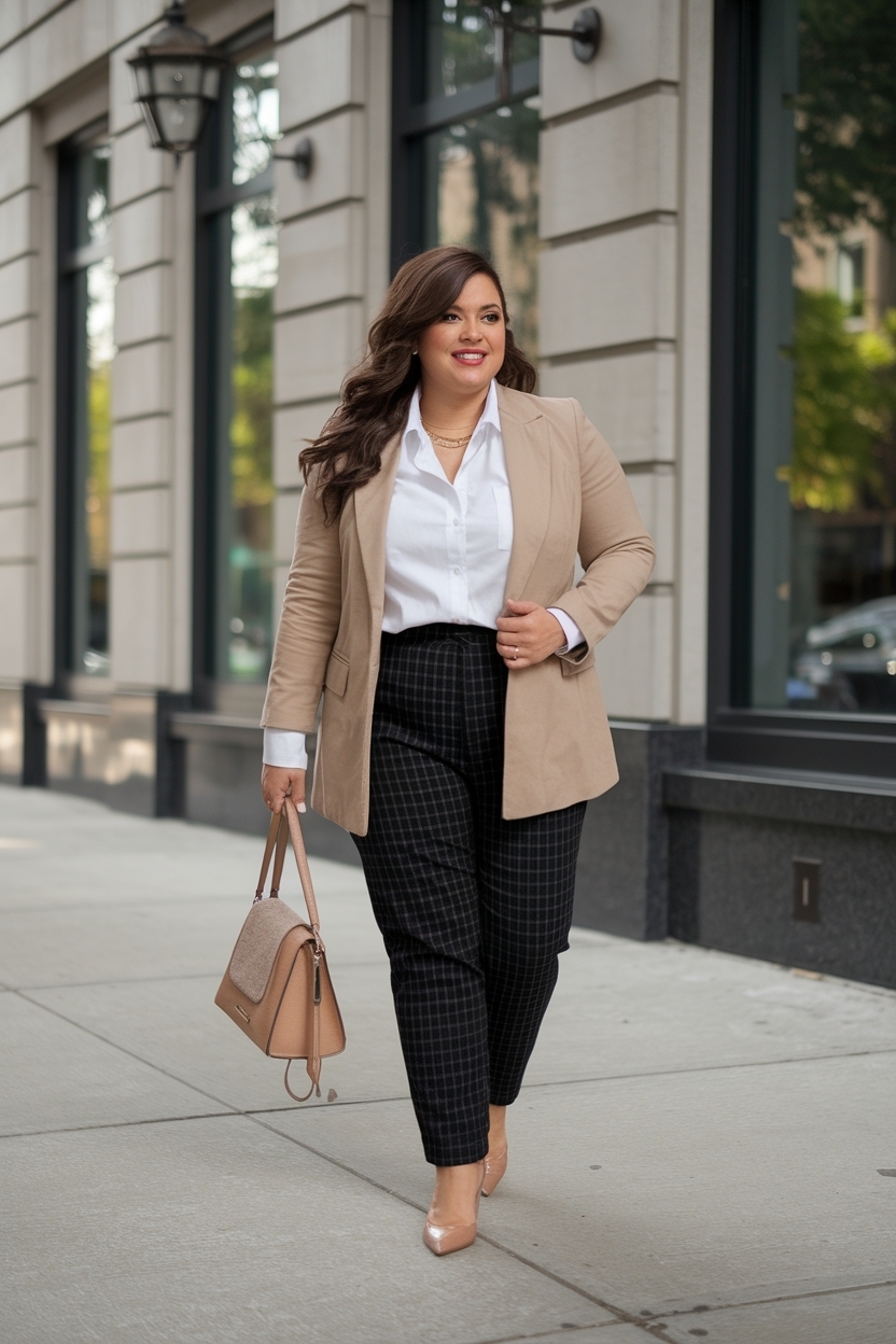 Flattering Business Casual Outfits Plus Size Options outfit idea