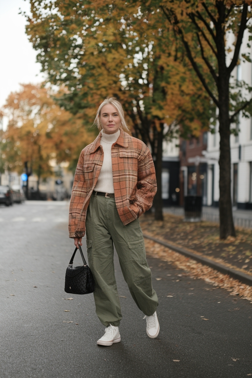 Cargo Pants Outfit Autumn: Versatile Looks to Try outfit idea