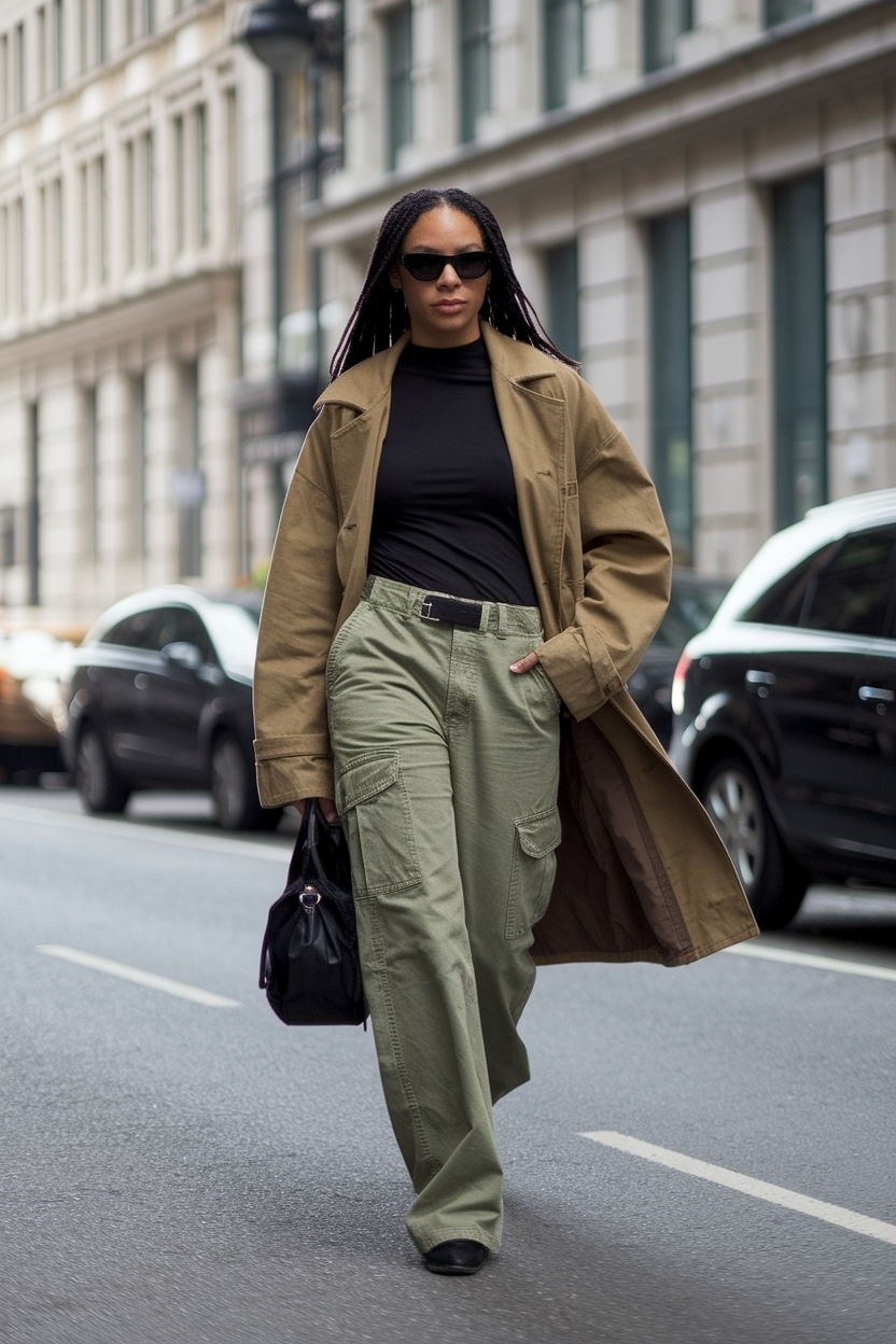 Cargo Pants Outfit Black Women: Fashion Forward Choices outfit idea