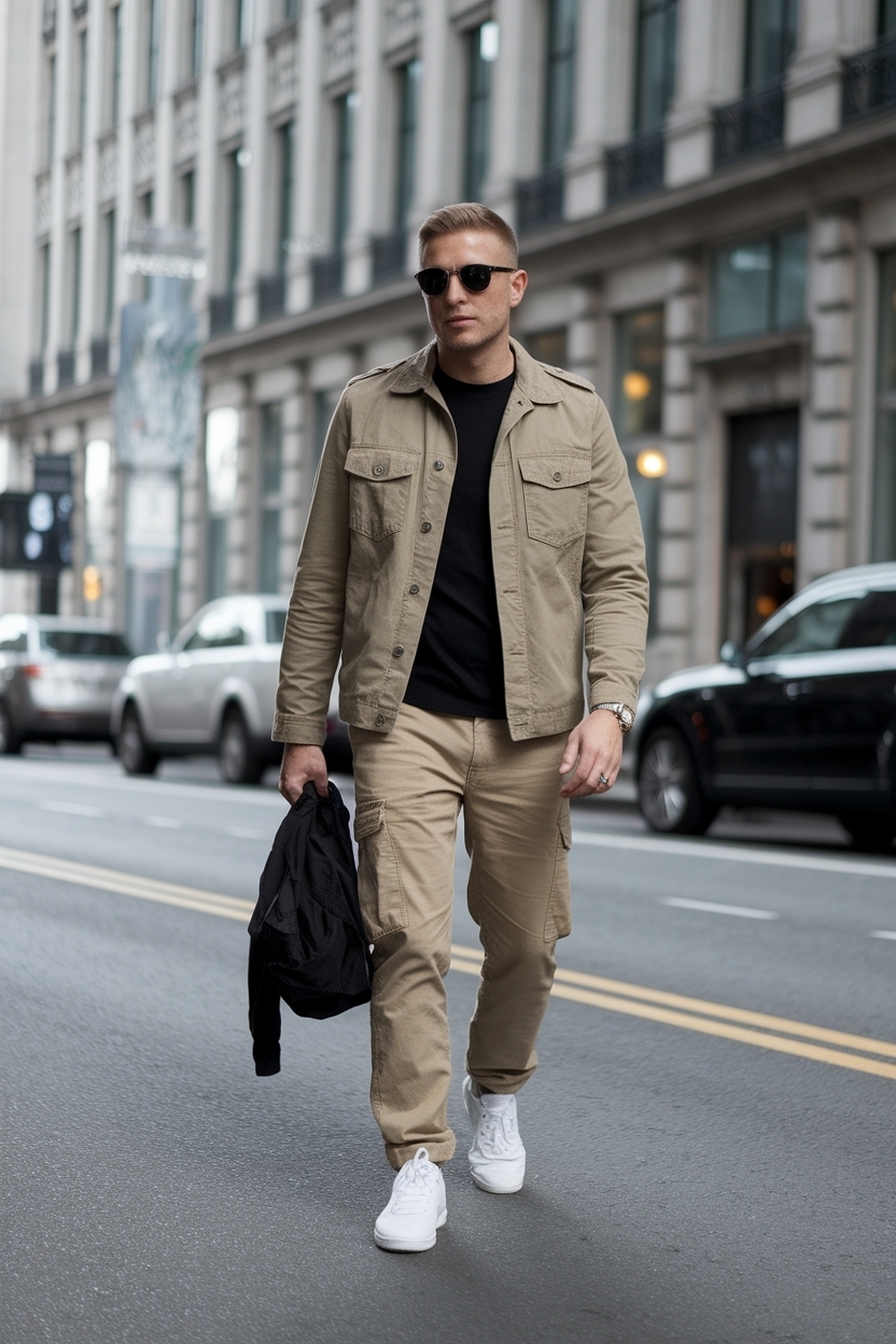 Cargo Pants Outfit Men Casual: Relaxed Styles for Everyday Wear outfit idea