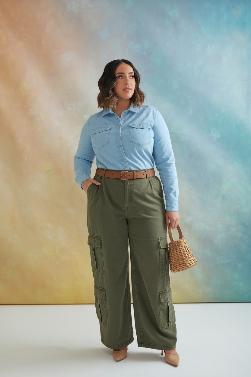 Cargo Pants Outfit Plus Size: Trendy and Practical Options outfit idea