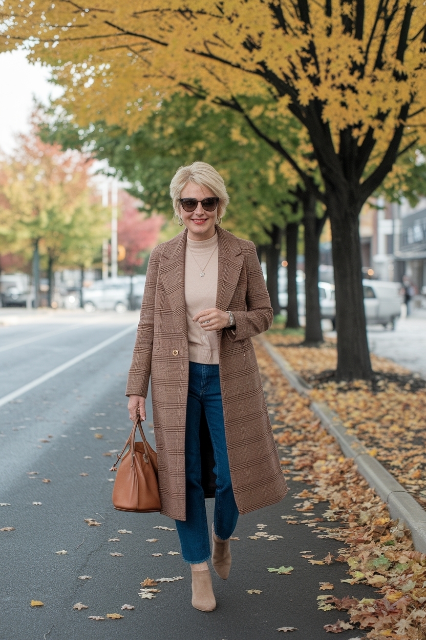 Casual Autumn Outfits for Women Over 50: Comfort Meets Style outfit idea