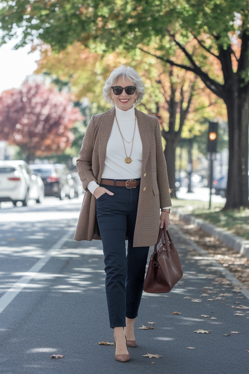 Casual Chic Fall Outfits for Women Over 40 outfit idea