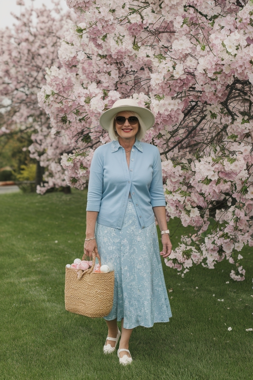 Casual Easter Outfits for Women Over 40: Chic Choices outfit idea