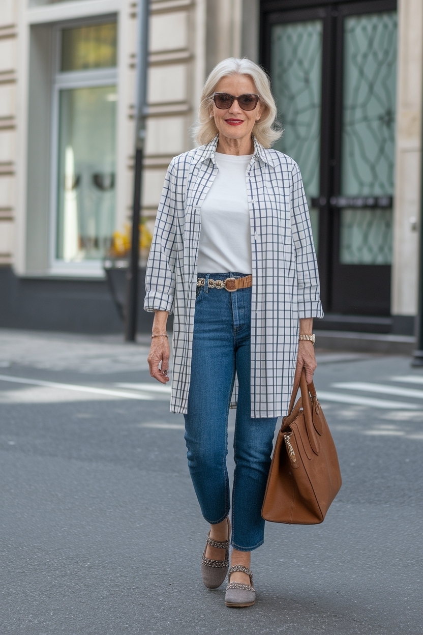 Casual Jeans Outfit Women Over 50: Comfort Meets Fashion outfit idea
