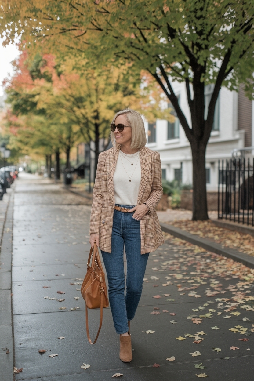 Casual Outfits for Women Over 40 Fall Trends outfit idea