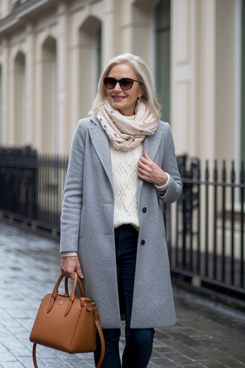 Casual Outfits for Women Over 40 Winter: Stay Cozy and Chic outfit idea