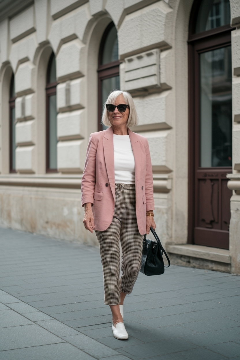 Casual Outfits for Women Over 50 Simple Yet Elegant outfit idea