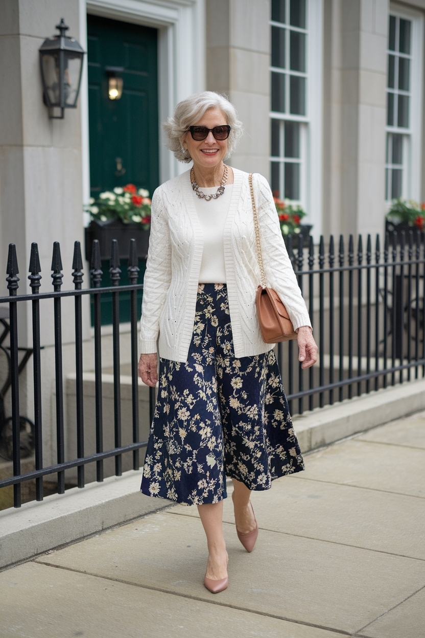 Casual Spring Outfits for Women Over 50: Effortless Style outfit idea